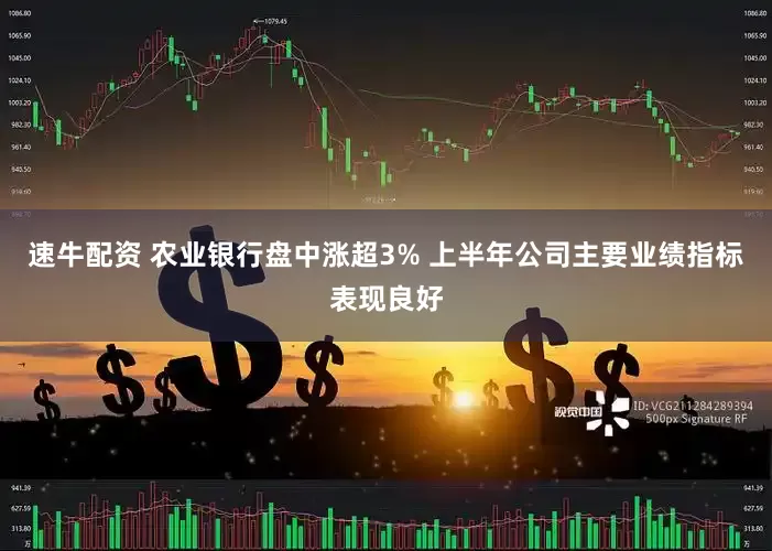 速牛配资 农业银行盘中涨超3% 上半年公司主要业绩指标表现良好